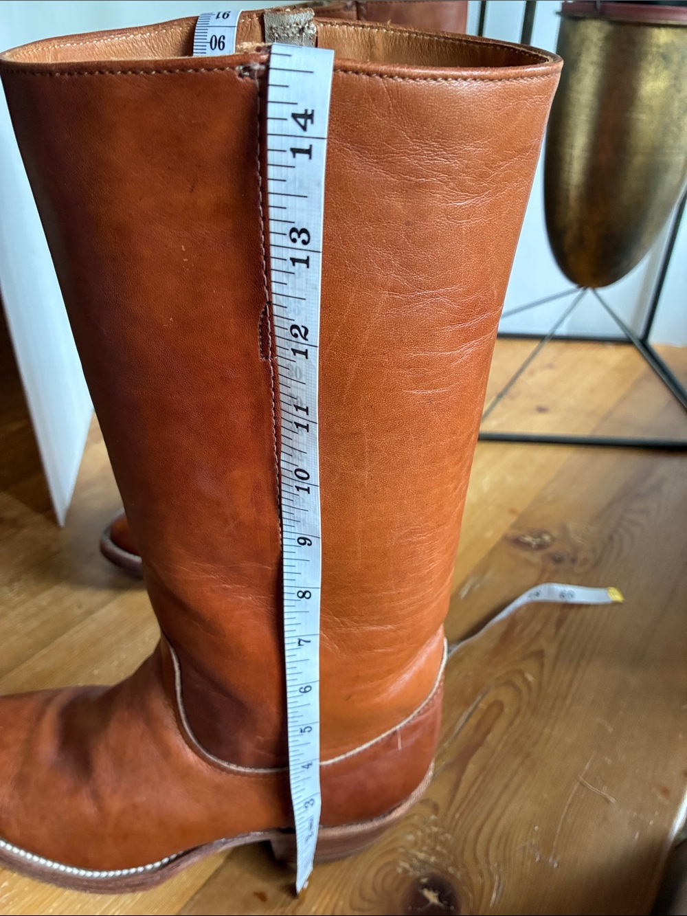 Vintage Frye Campus Tall Stovepipe Boots - 8D Mens - 10M Womens - Picture 16 of 16